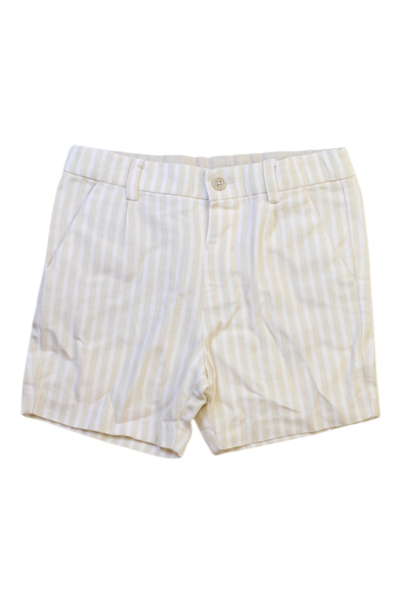 Mayoral Striped Linen-Cotton Shorts 3T、mySite、g9winljtr