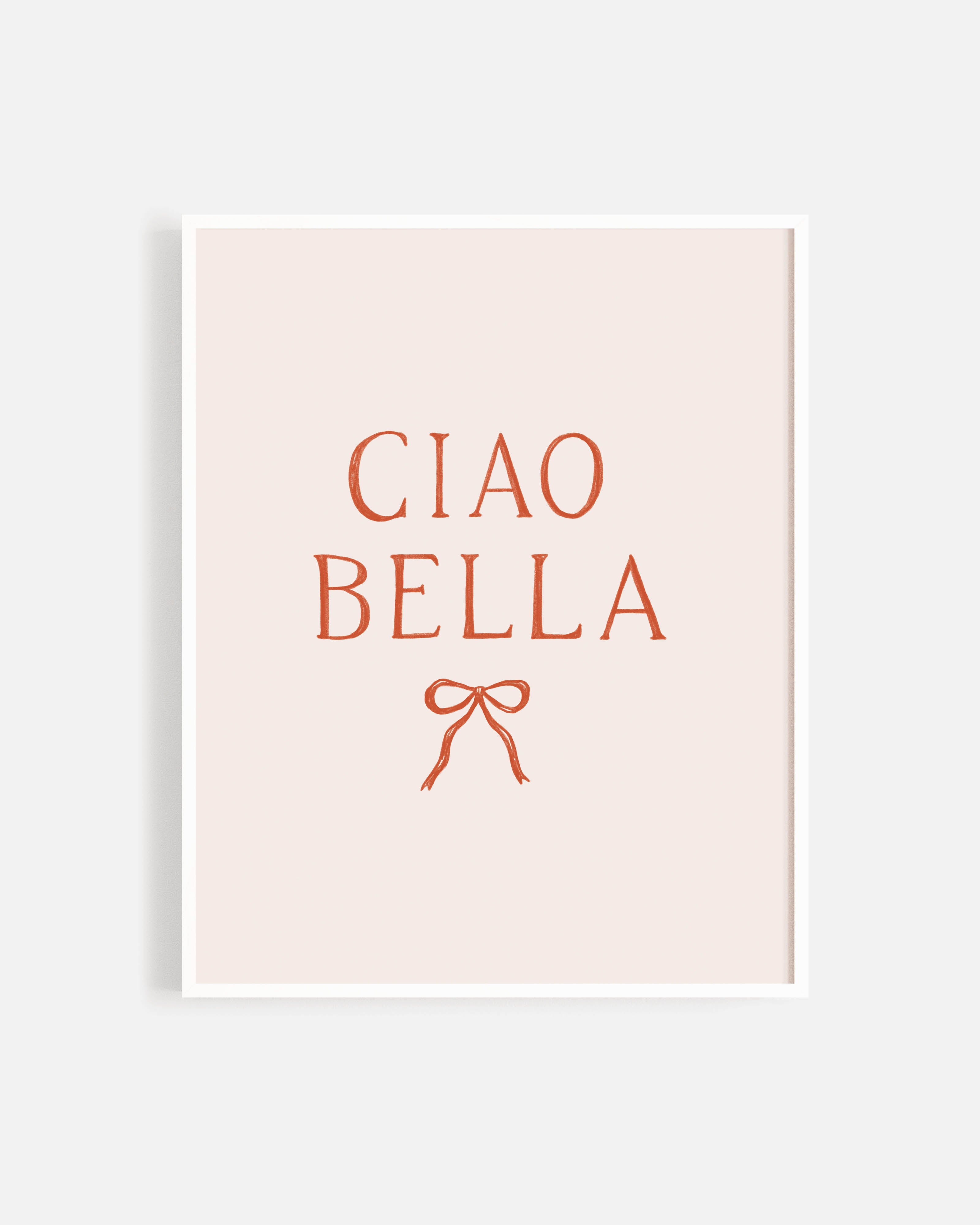  Art Print || Ciao Bella、mySite、layawaytickets