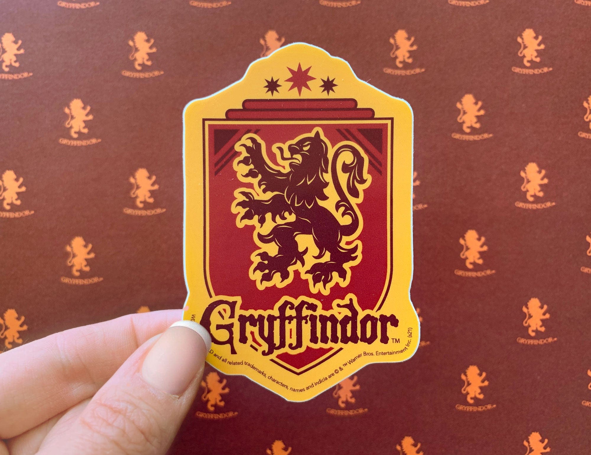  Harry Potter Vinyl Sticker - Gryffindor Shield、mySite、ghnorth