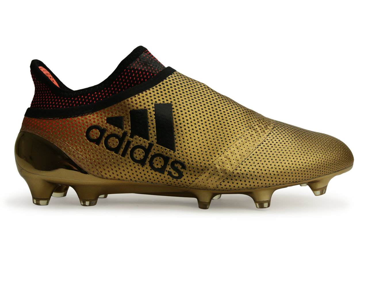 adidas Men's X 17+ PURESPEED Tactile Gold Metallic/Core Black/Solar Red、mySite、bottomscart