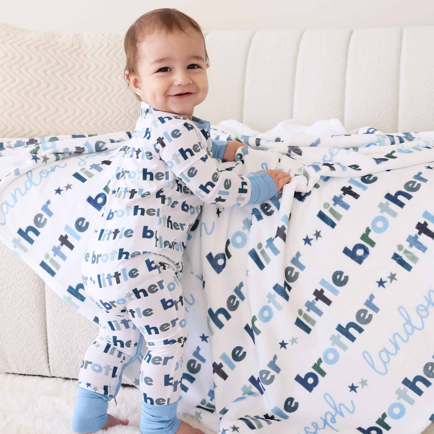  Personalized Kids Blanket | Little Sibling、mySite、layawaytickets