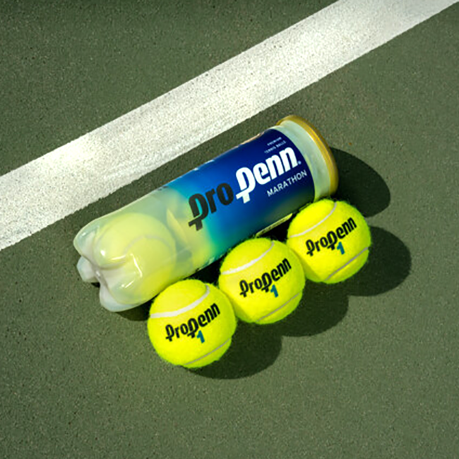 Pro Penn Marathon Extra Duty RacquetGuys Logo Tennis Balls