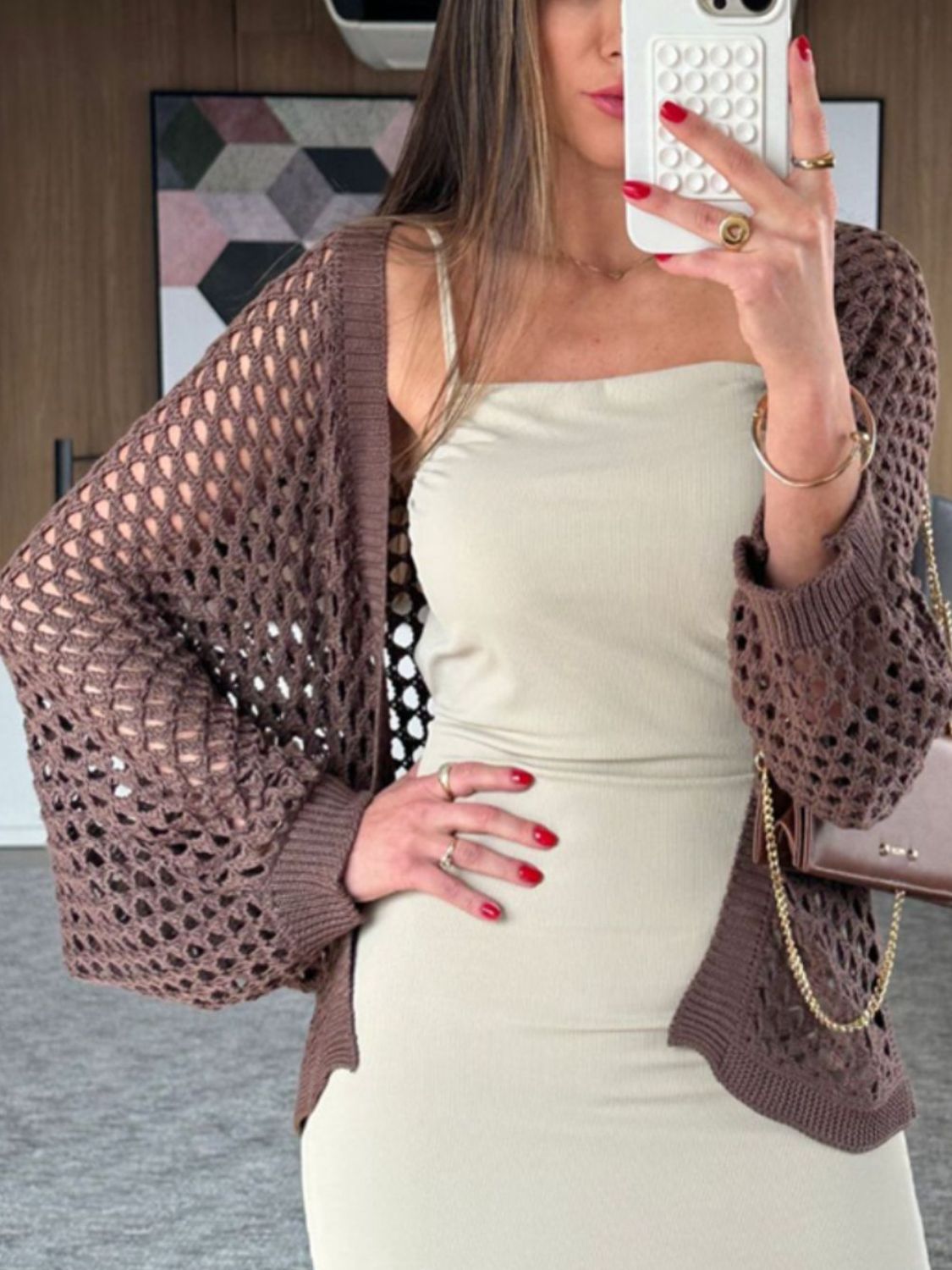  Hollow Out Open Front Cover-Up、mySite、justintrudeaud