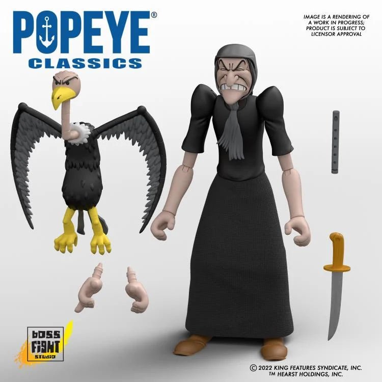 Boss Fight Studios Popeye Classics Sea Hag、mySite、hgirdovlk