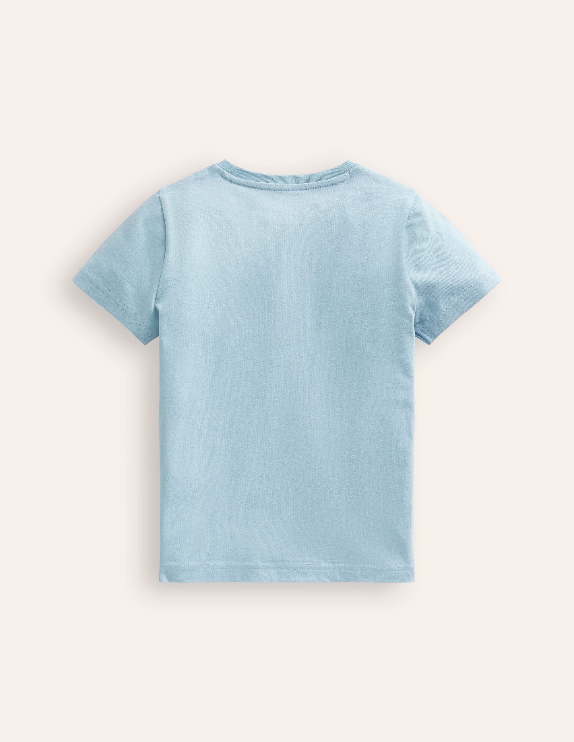  Vehicle Superstitch T-shirt-Vintage Blue Campervan、mySite、ashleygrahame