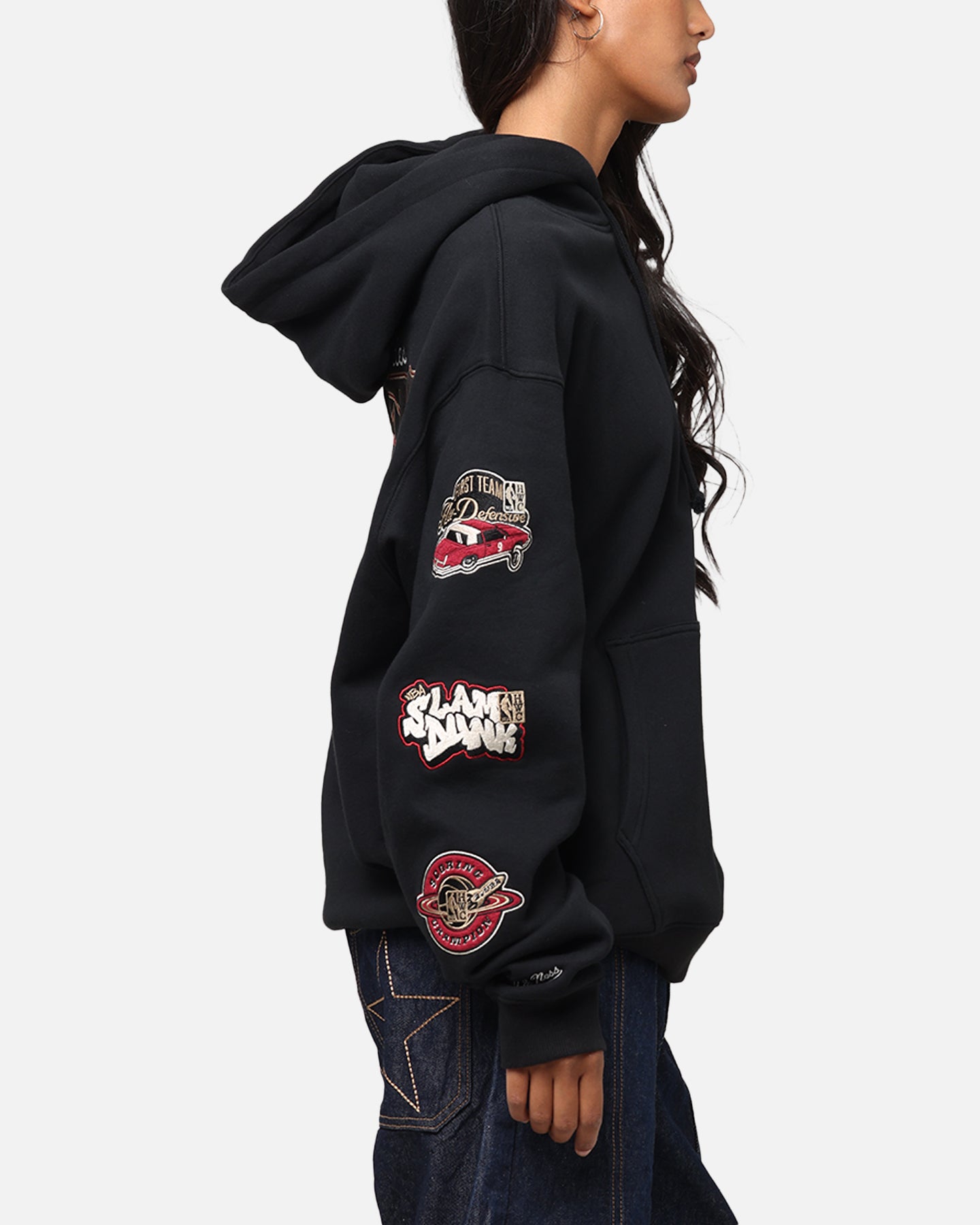 Mitchell & Ness LA Lakers First Team Gold Hoodie Faded Black、mySite、zt4zffjzw