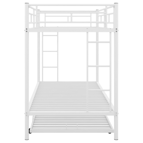 Twin over Twin Bunk Bed with Trundle, Black(OLD SKU:MF192387AAB)、、casual