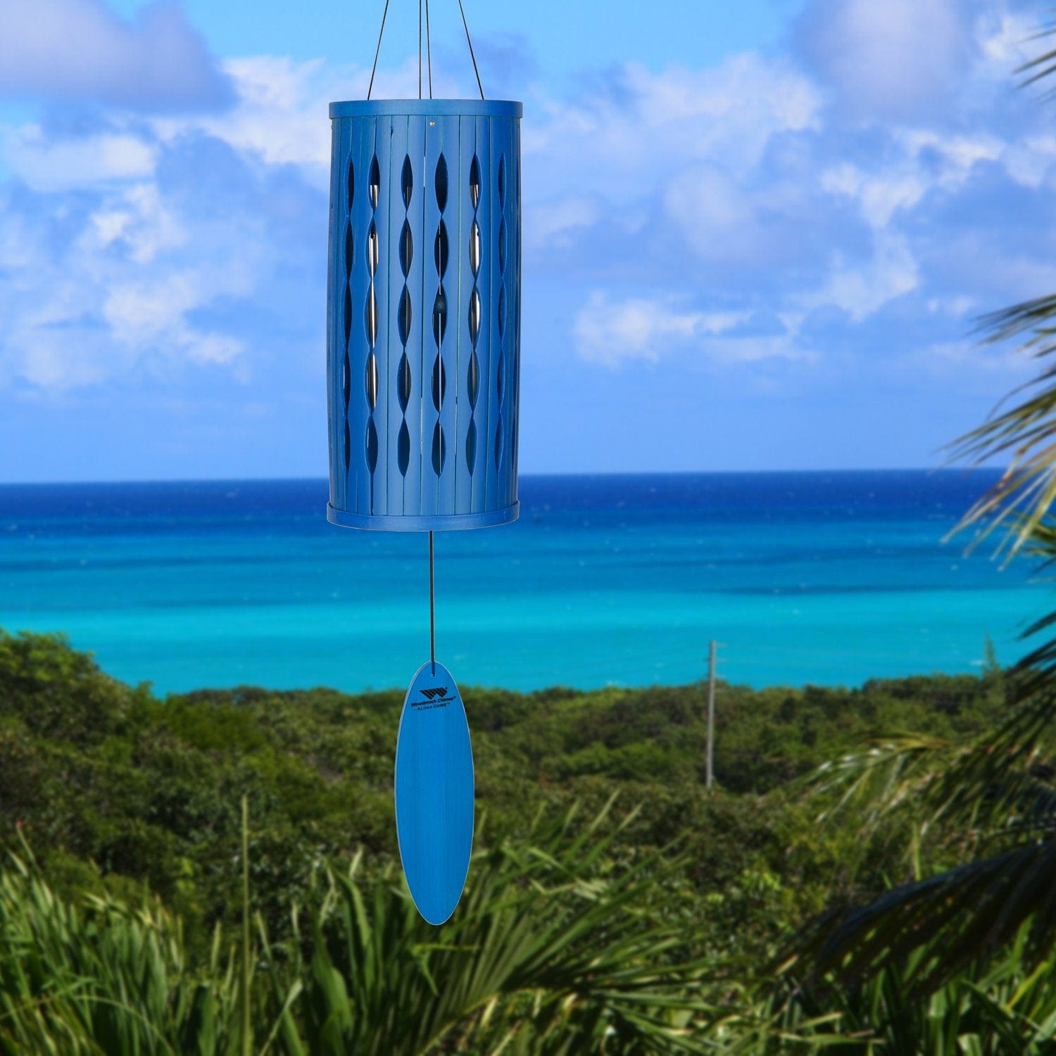 Aloha Chime - Honolulu Blue Woodstock Chimes、mySite、g9winljtr