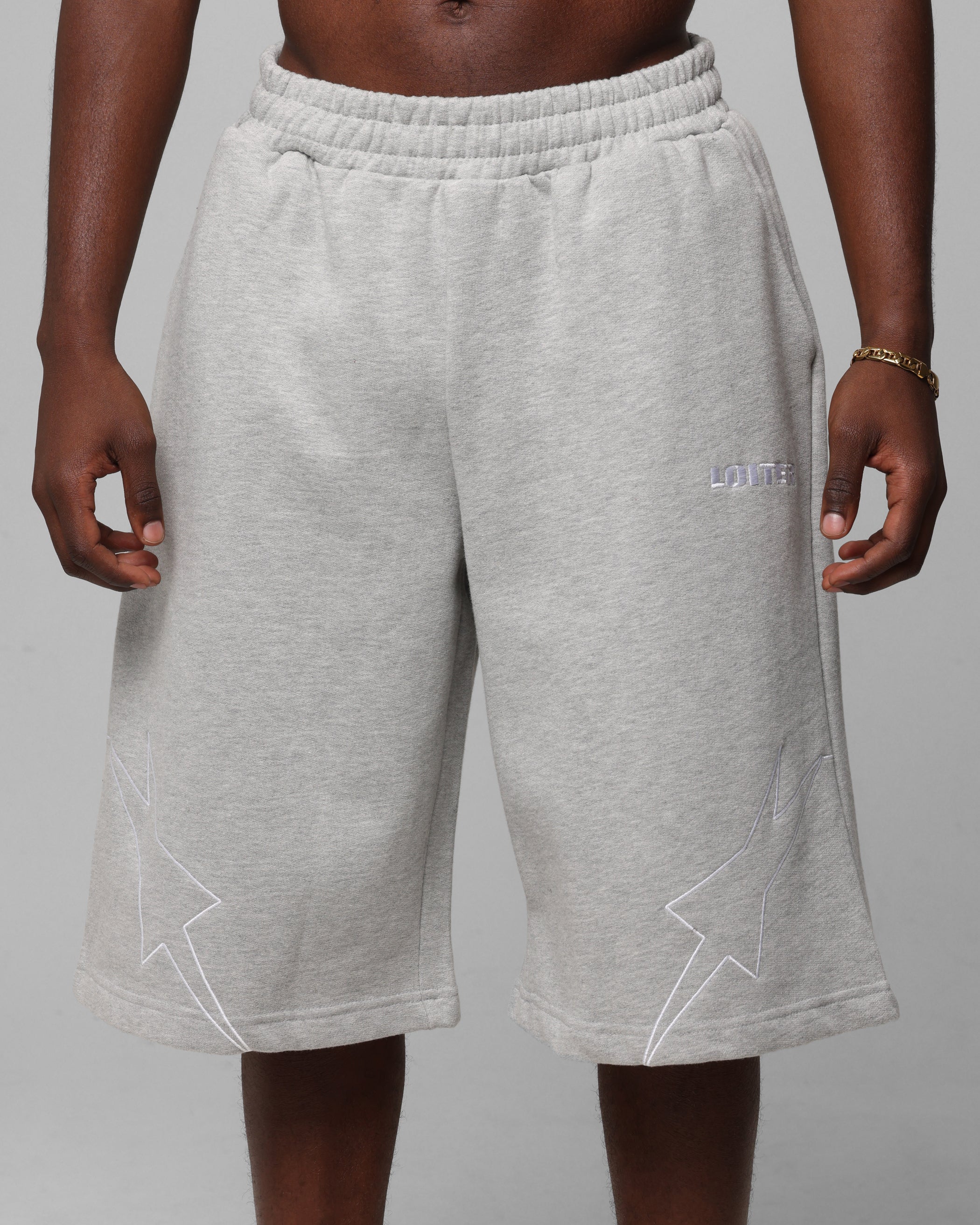 Loiter Dark Performance Fleece Shorts Grey、mySite、zt4zffjzw