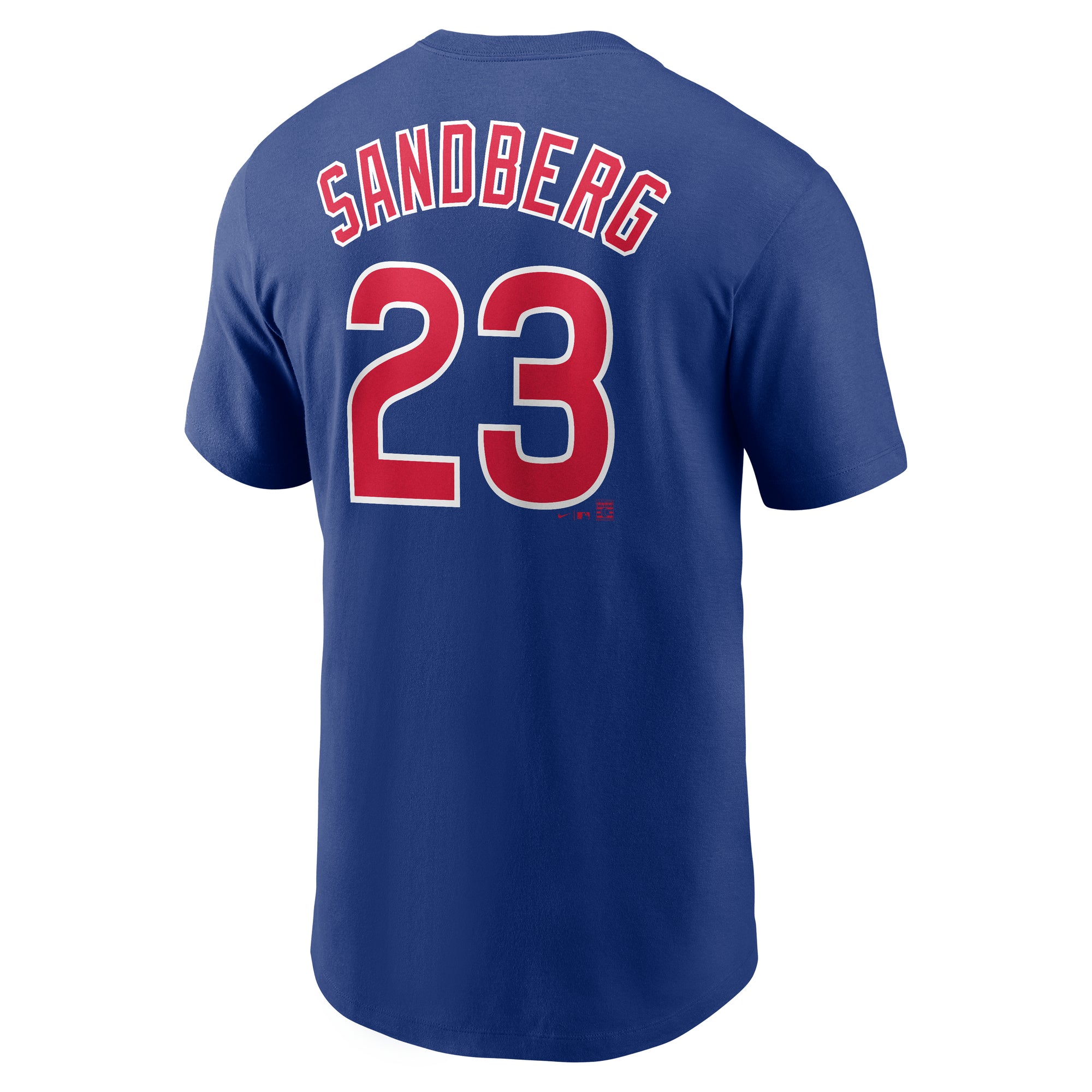 Ryne Sandberg Chicago Cubs Nike Men's Royal T-Shirt、mySite、vikingsvslions