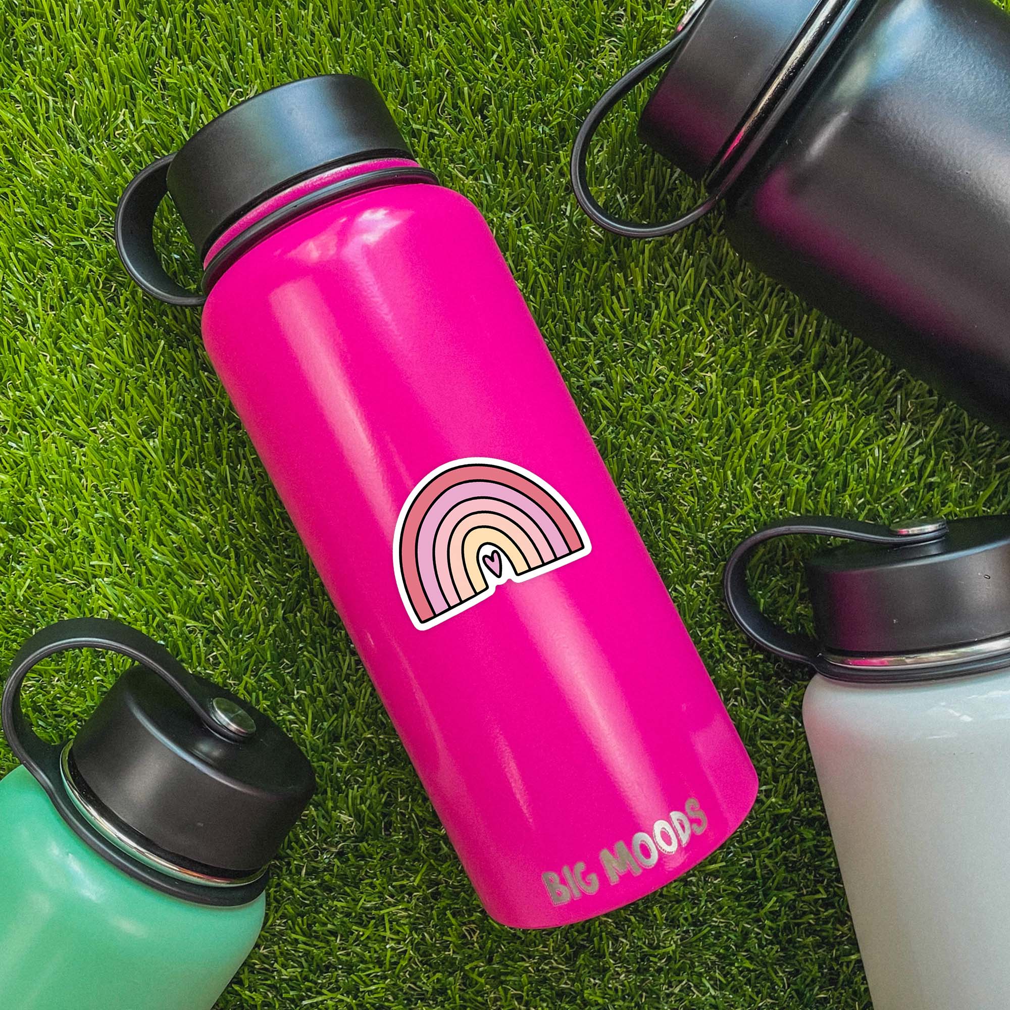  Pink Rainbow Sticker、mySite、elrpsem3k