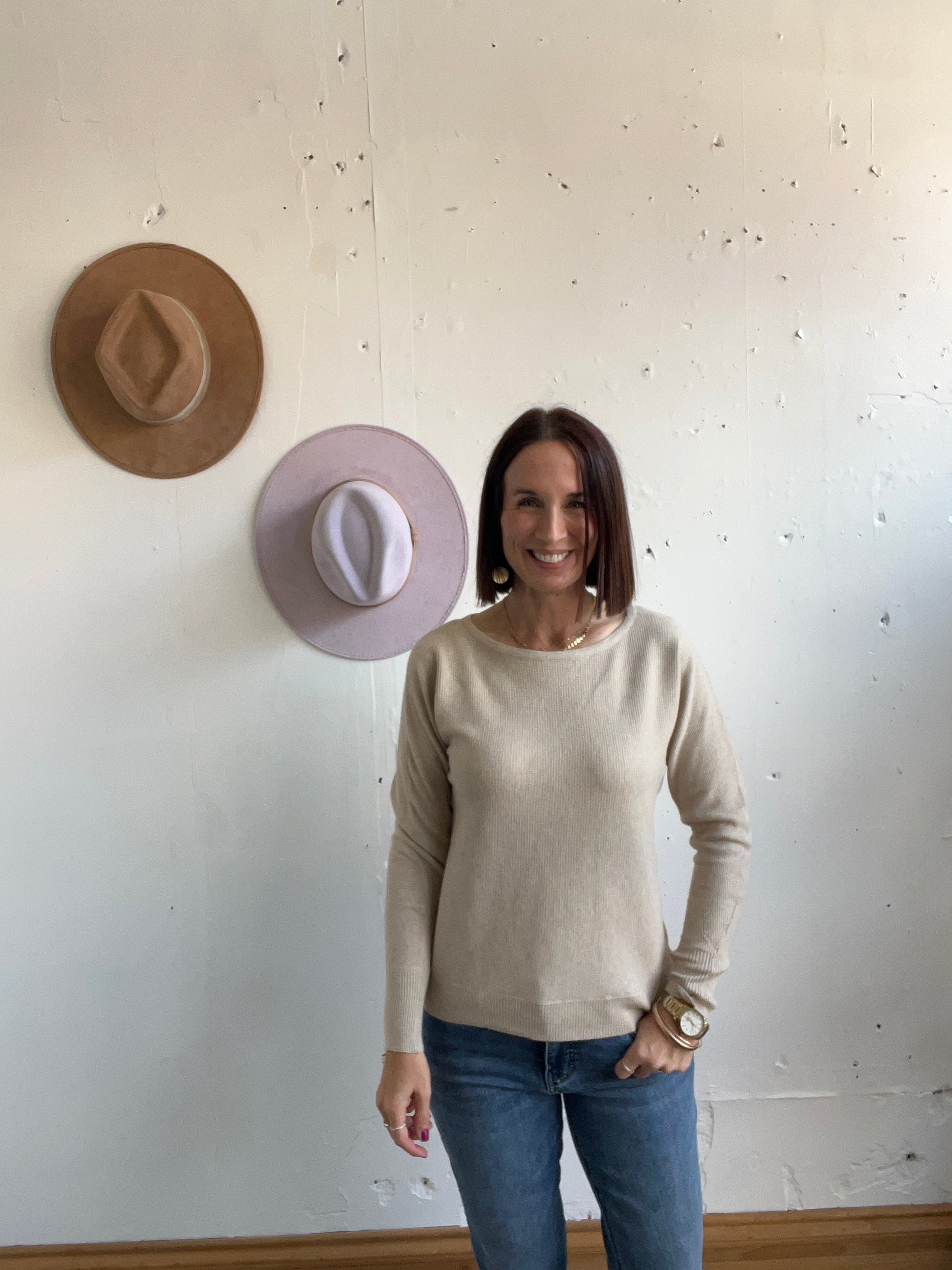 Brenda’s Boat Neck Long Sleeve Thermal、mySite、garagedoors4me