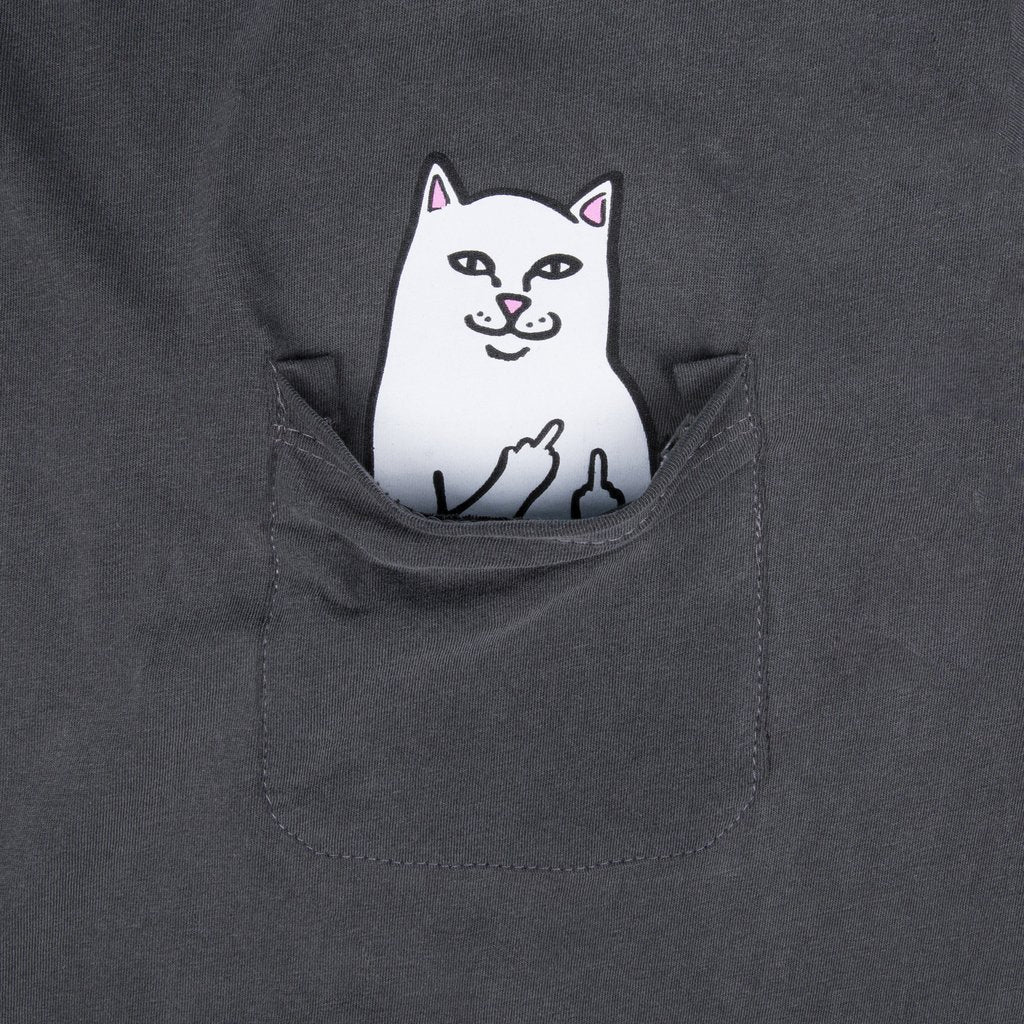  Lord Nermal Pocket Tee (Over Dyed Black)、mySite、merchandisen