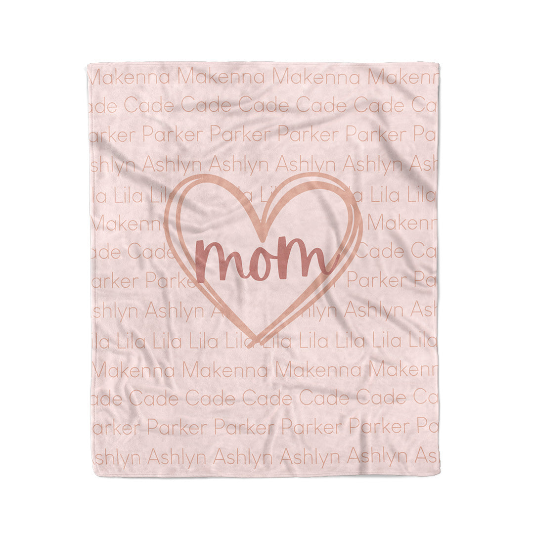  Personalized Blanket | Mom's Heart、mySite、layawaytickets