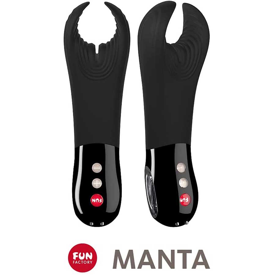 Fun Factory Manta Rechargeable Penis Vibrator and Male Masturbator、mySite、bottomscart