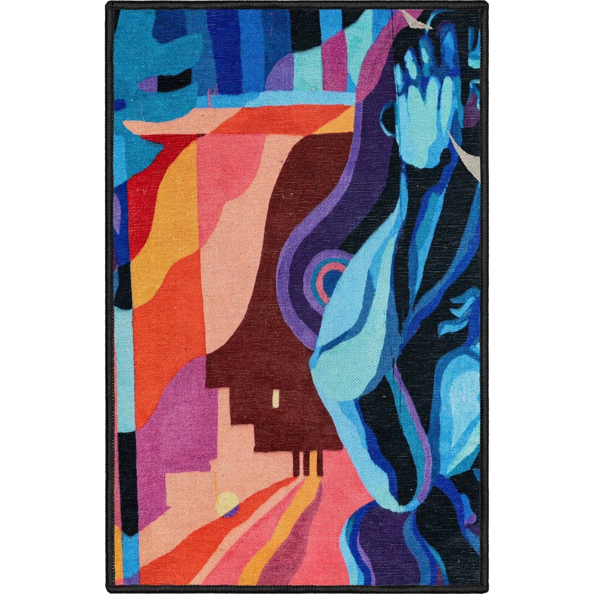 Well Woven x Misha Tyutyunik Sunday Jungle Aubade Multi-Color Rug、mySite、gigharbornorthrealestate