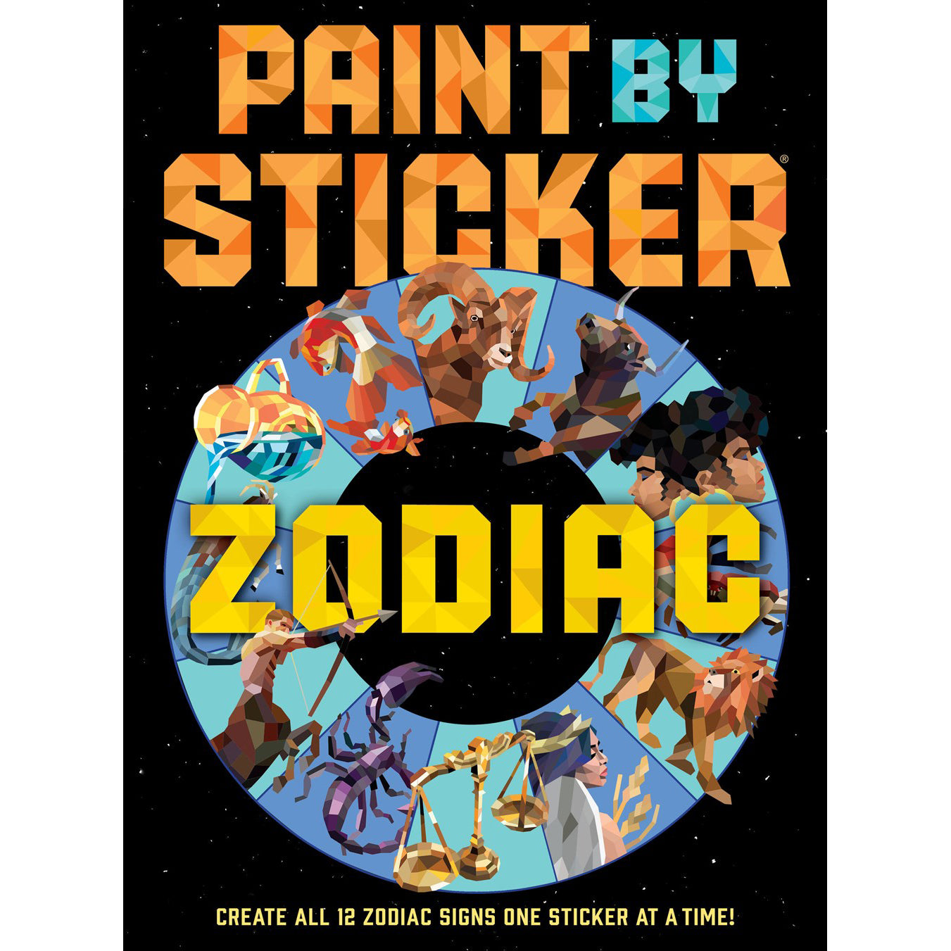  Zodiac Paint By Sticker Book、mySite、ghnorth