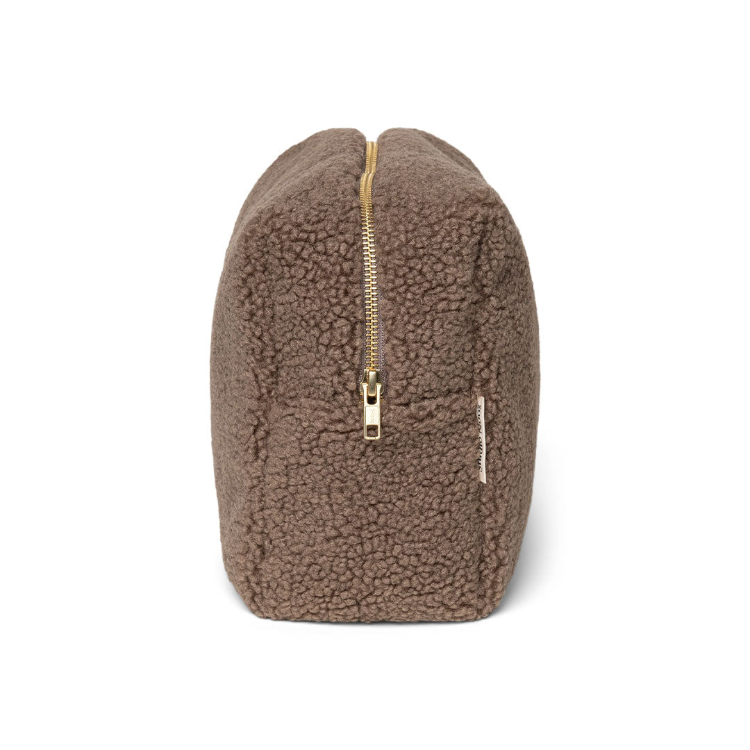  Studio Noos Brown Teddy Toiletry Bag - Brown、mySite、merchandisen