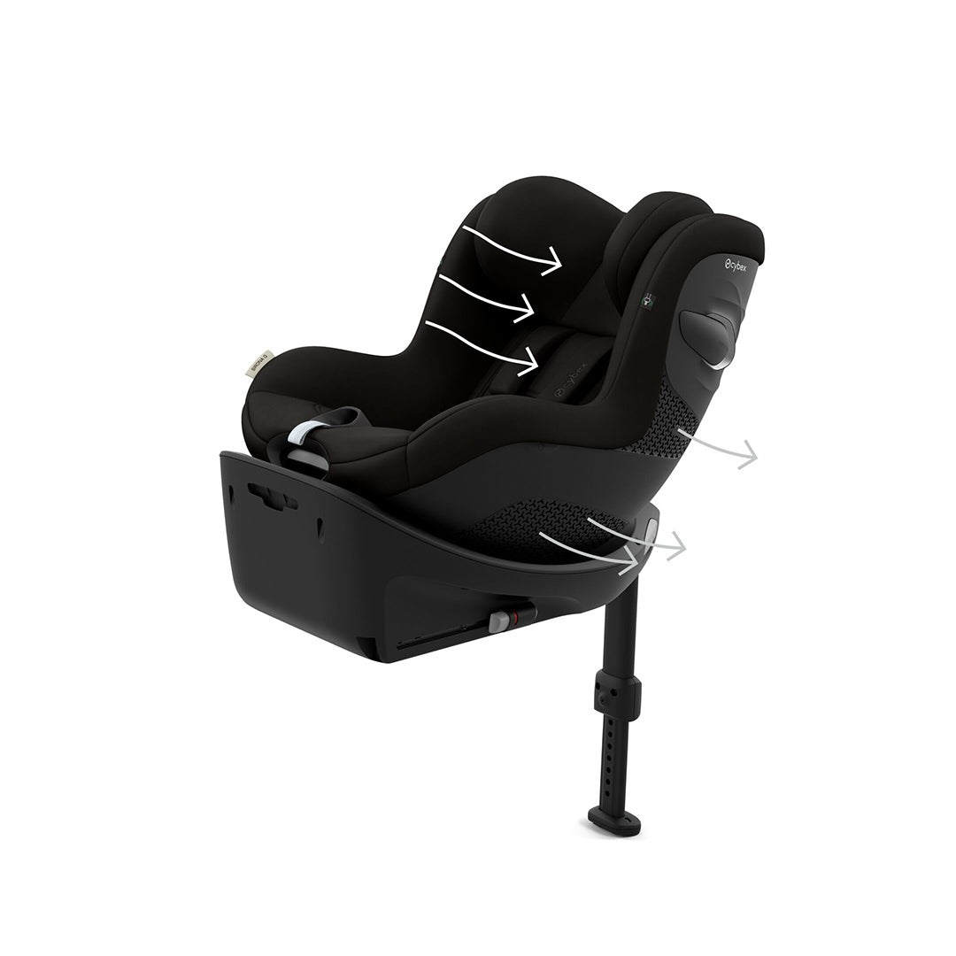  CYBEX Sirona G i-Size Car Seat - Magic Black、mySite、merchandisen