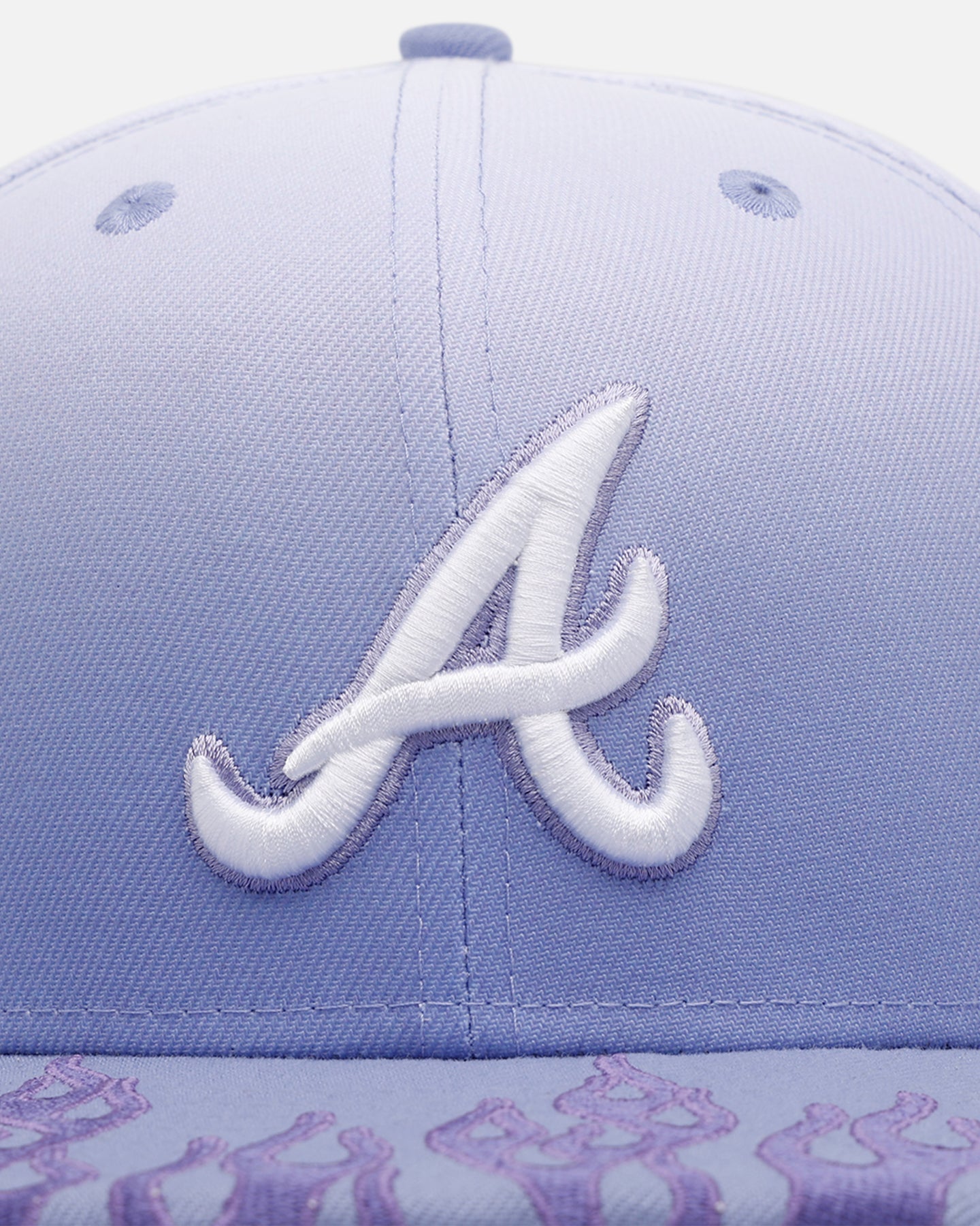New Era Atlanta Braves 'Sundye Flames' 59FIFTY Fitted Lavender、mySite、zt4zffjzw
