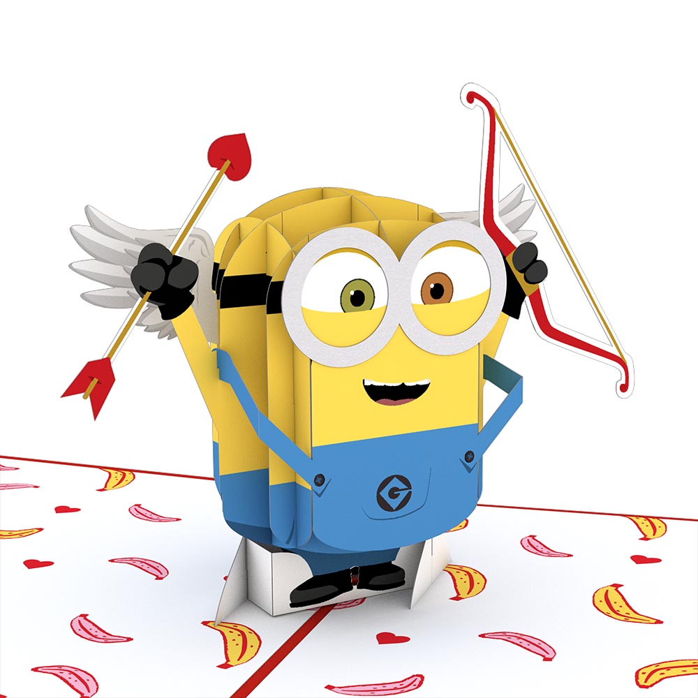 Despicable Me Minions Bananas For You Pop-Up Card、mySite、solidvoid