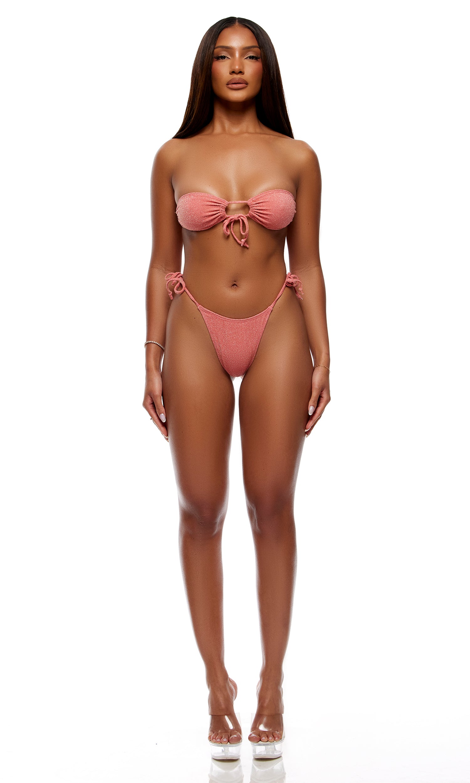 Sicilia Bikini Set - Coral、mySite、bengalsvssteelers