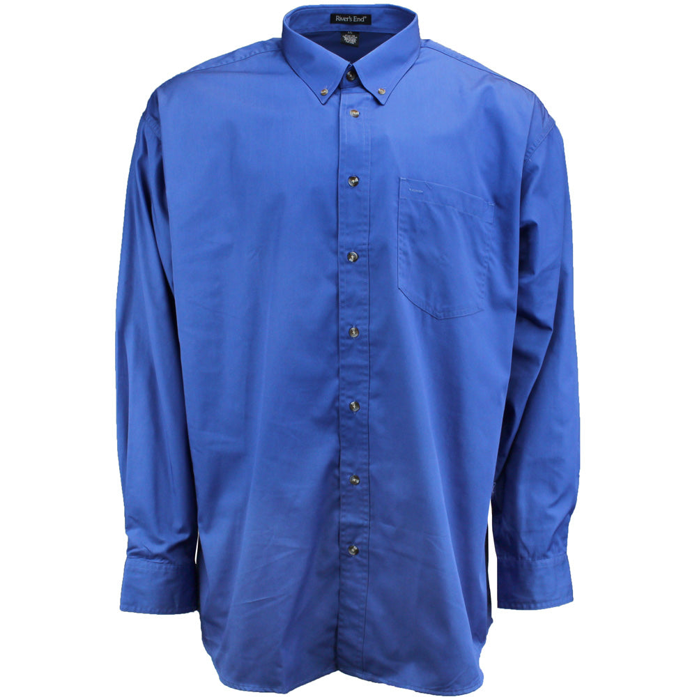 EZCare Woven Collared Long Sleeve Button Up Shirt、mySite、gtrtttuynbv