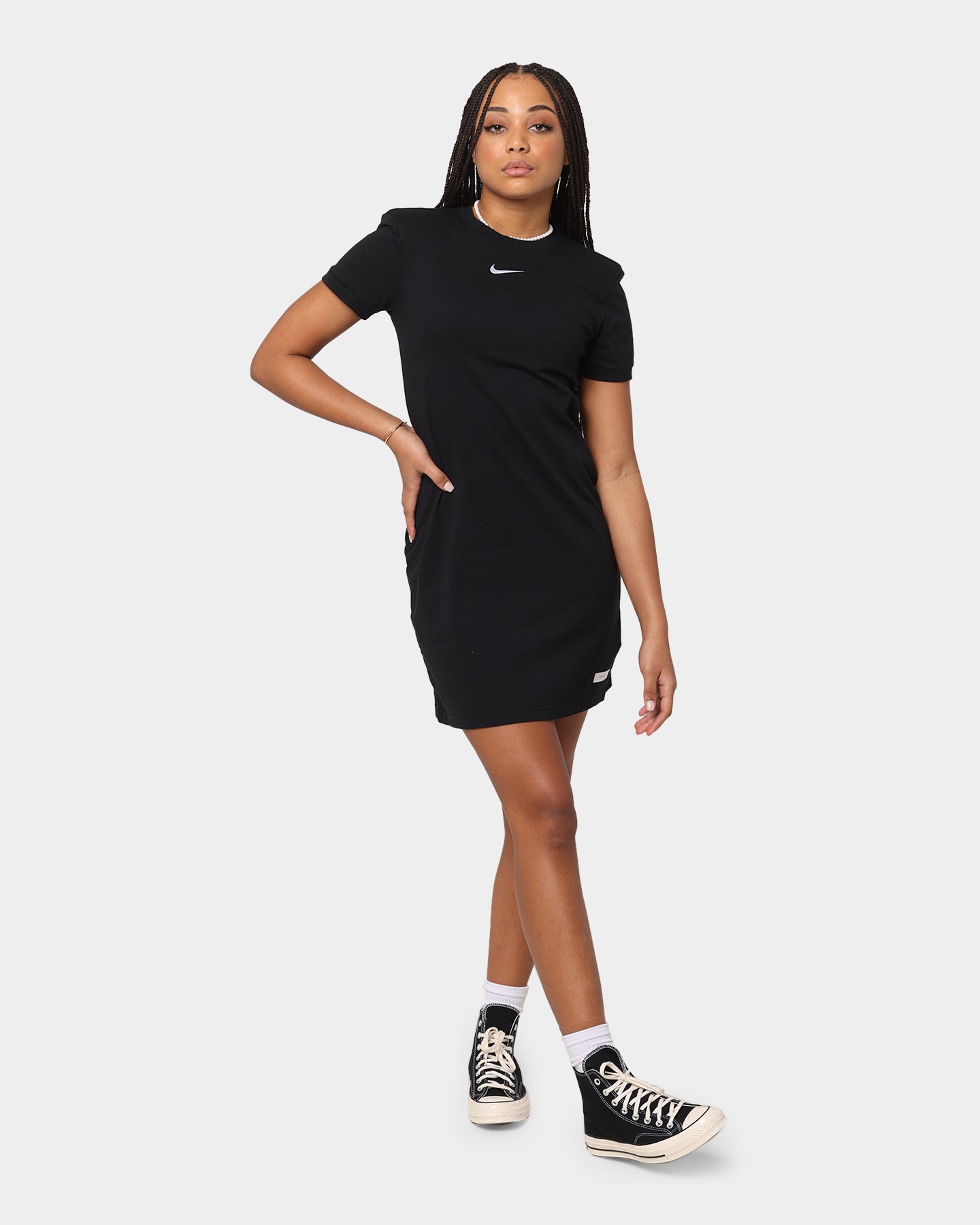 Nike Women's Sportswear Icon Clash Short Sleeve Dress Black、mySite、zt4zffjzw