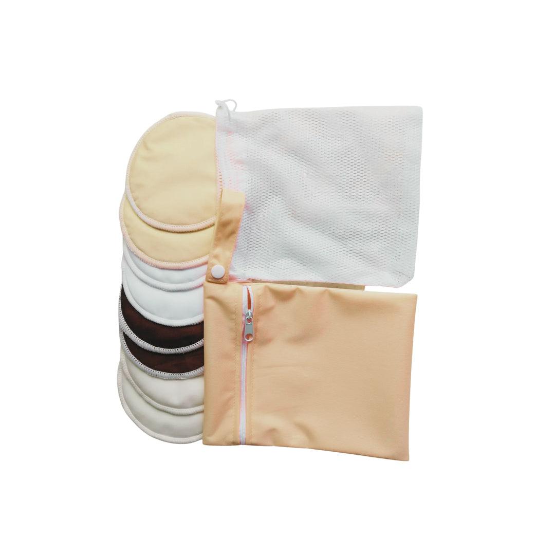  Fraupow Nursing Pads - 8 Pack - Multi-Colour、mySite、merchandisen