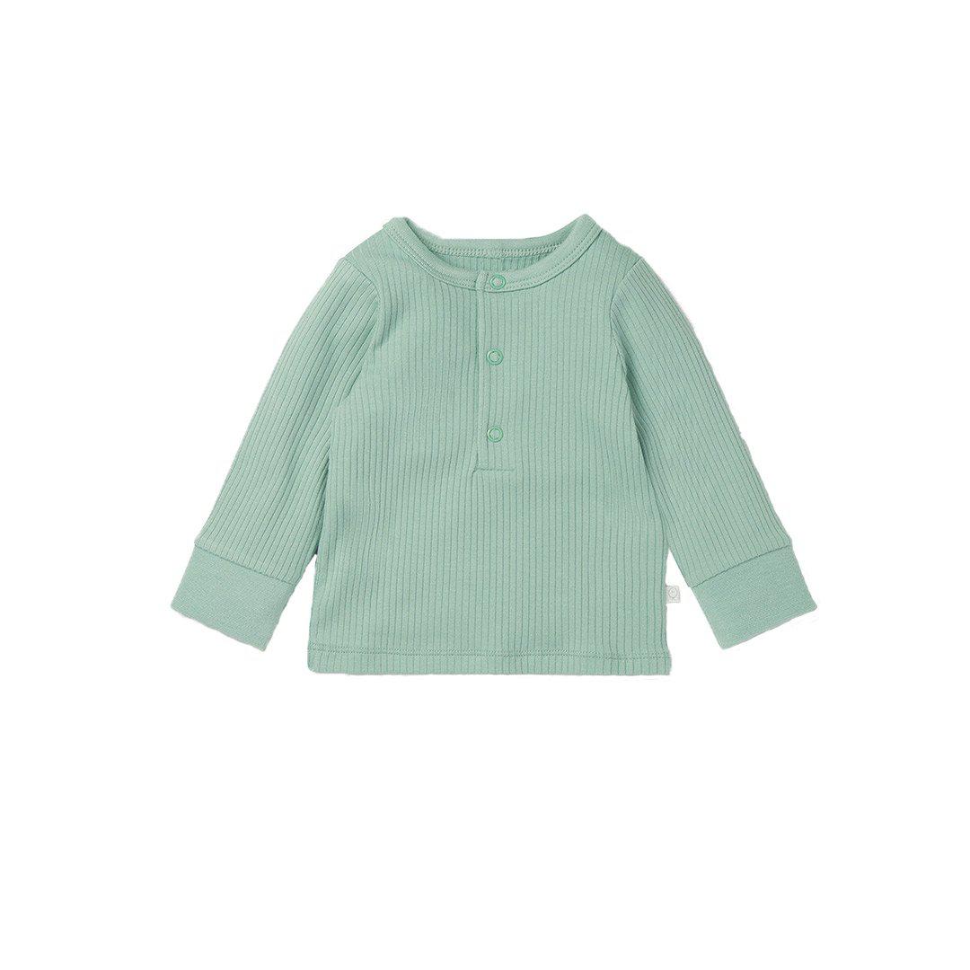  MORI Ribbed Pyjamas - Mint、mySite、merchandisen