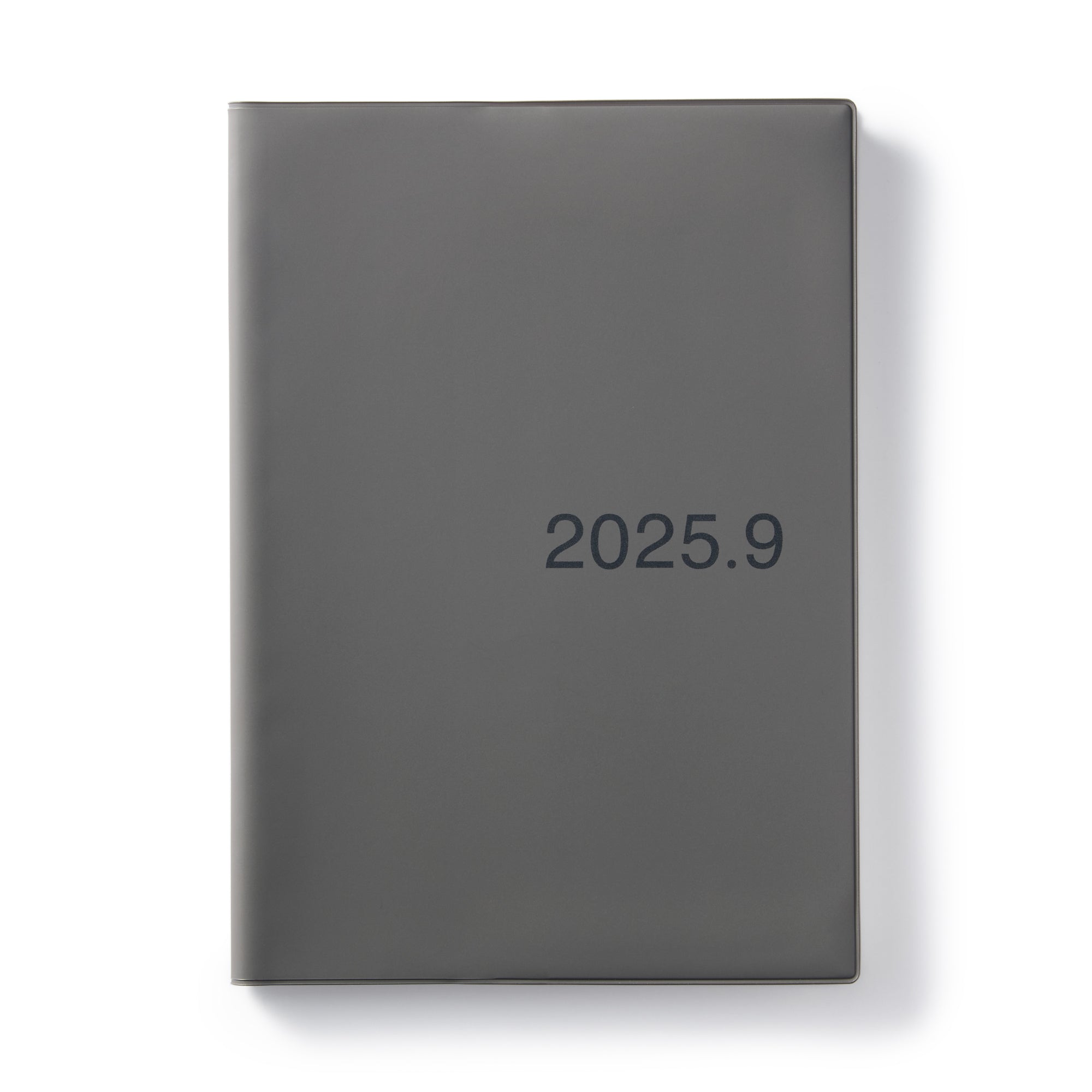  B5 Dark Gray Monthly/Weekly Planner From Aug. 2025 - Mon. Start、mySite、sugarbowlscore