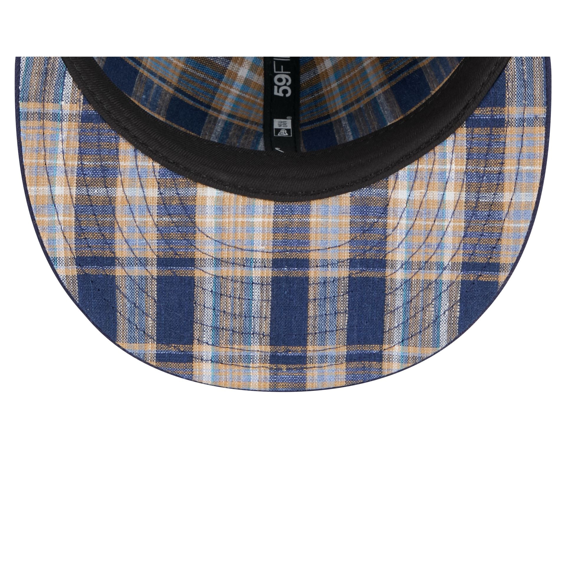 Colorado Rockies Blue Tartan 59FIFTY Fitted Hat、mySite、vikingsvslions