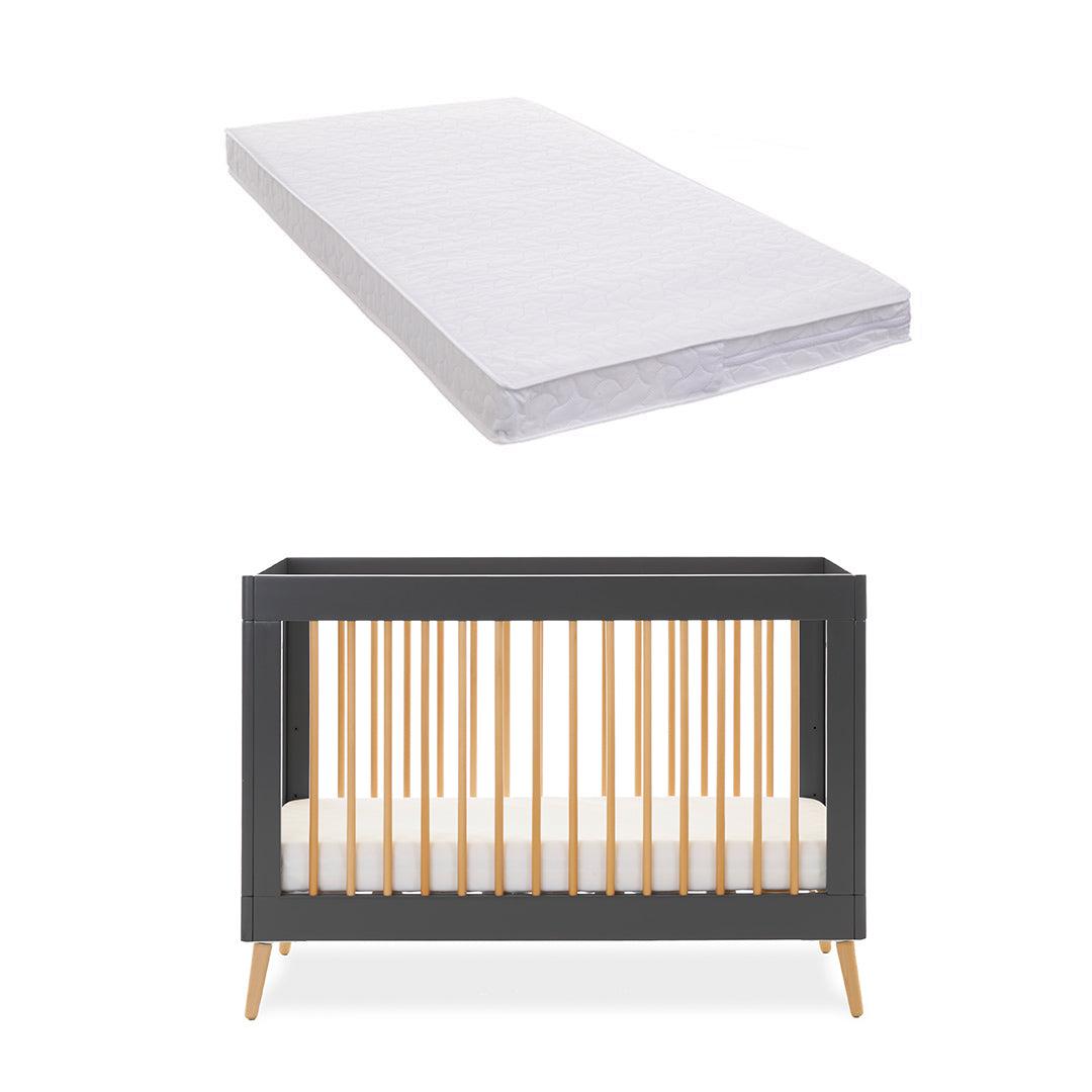  Obaby Maya Mini Cot Bed - Slate/Natural、mySite、merchandisen
