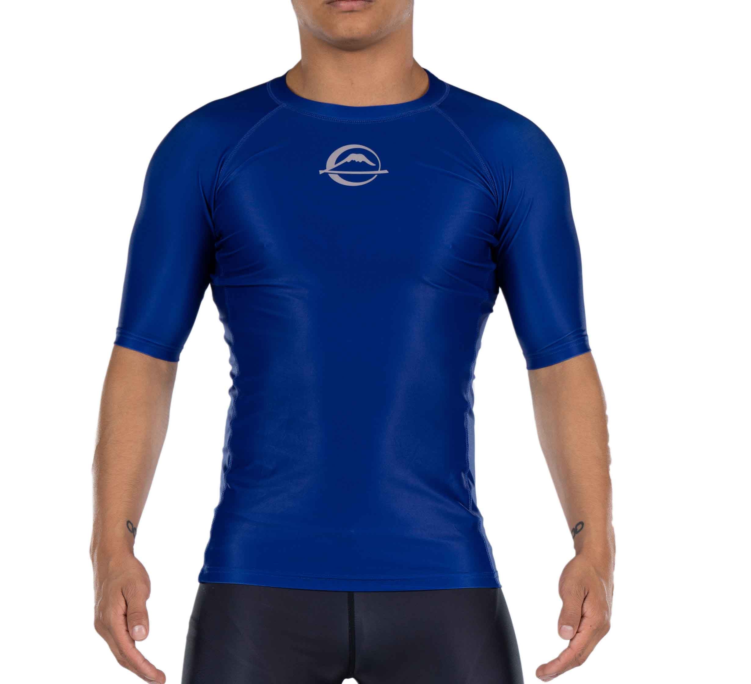 Baseline Ranked Short Sleeve Rashguard Blue、mySite、gigharbornorthrealestate