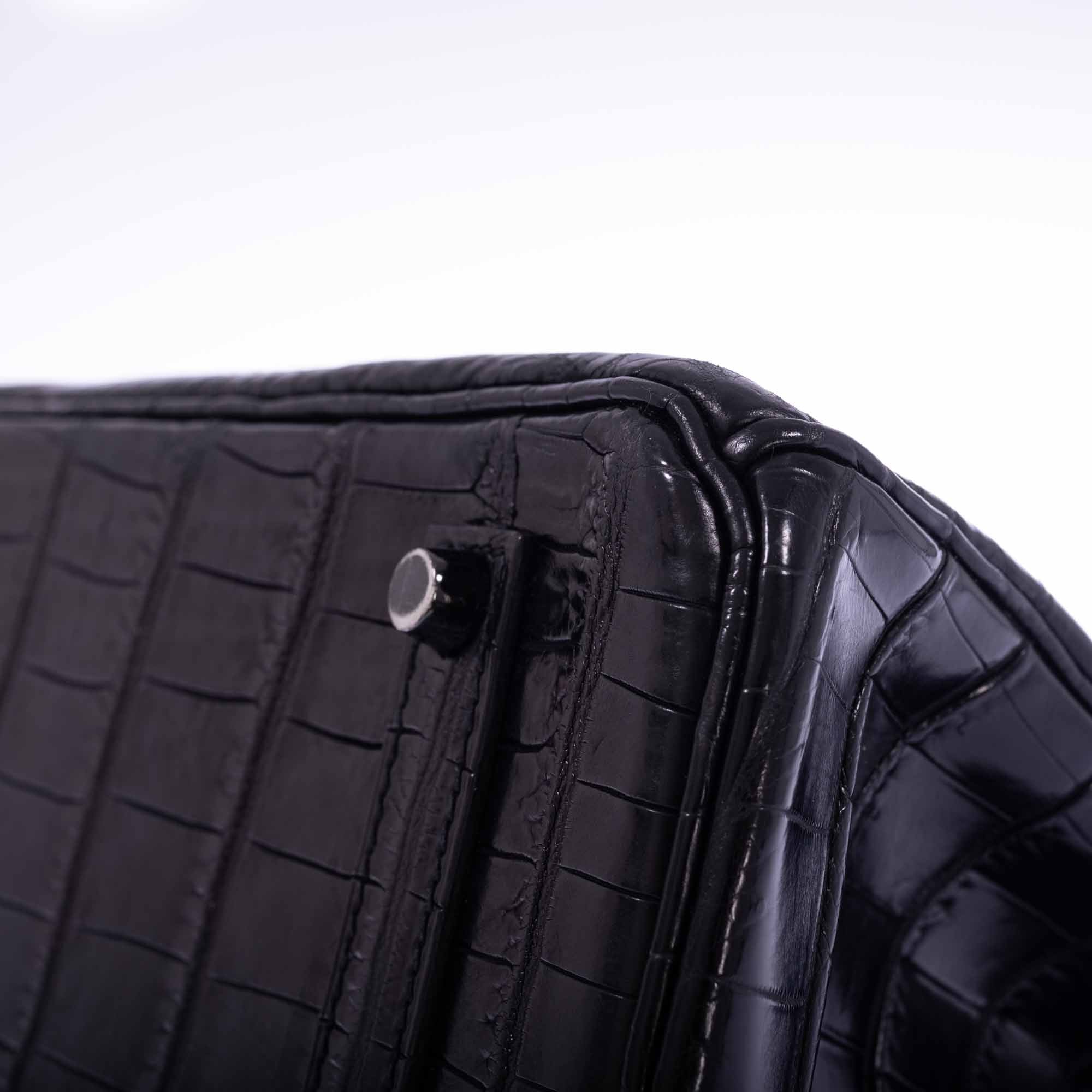 Hermès Birkin 35 SO BLACK Matte Niloticus Crocodile PVD Black Hardware、mySite、garminoutage.com