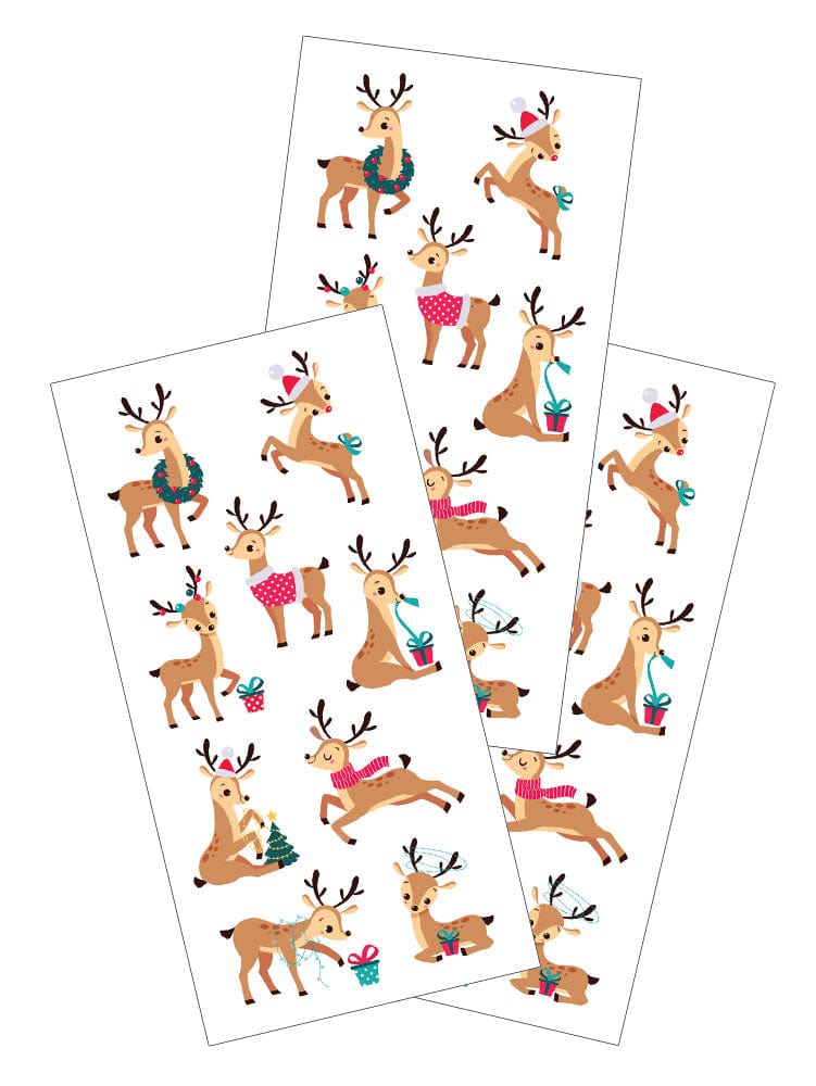  Decorative Stickers - Christmas Reindeer、mySite、ghnorth
