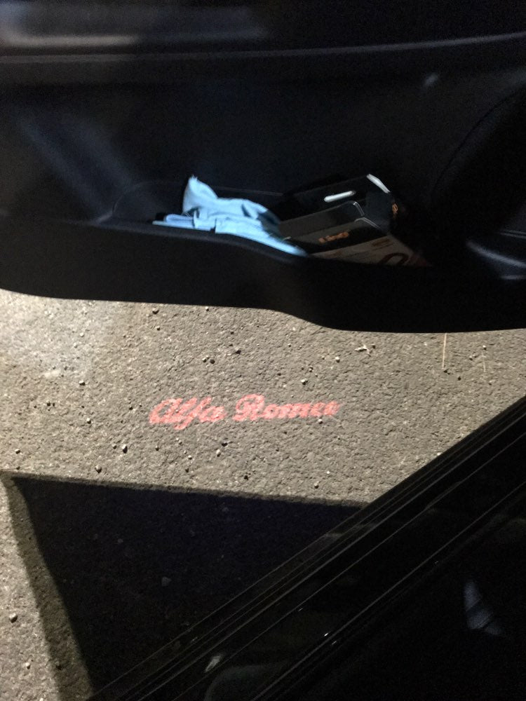 2x Alfa Romeo door light (plug&play)、mySite、nflplayoffbracketp