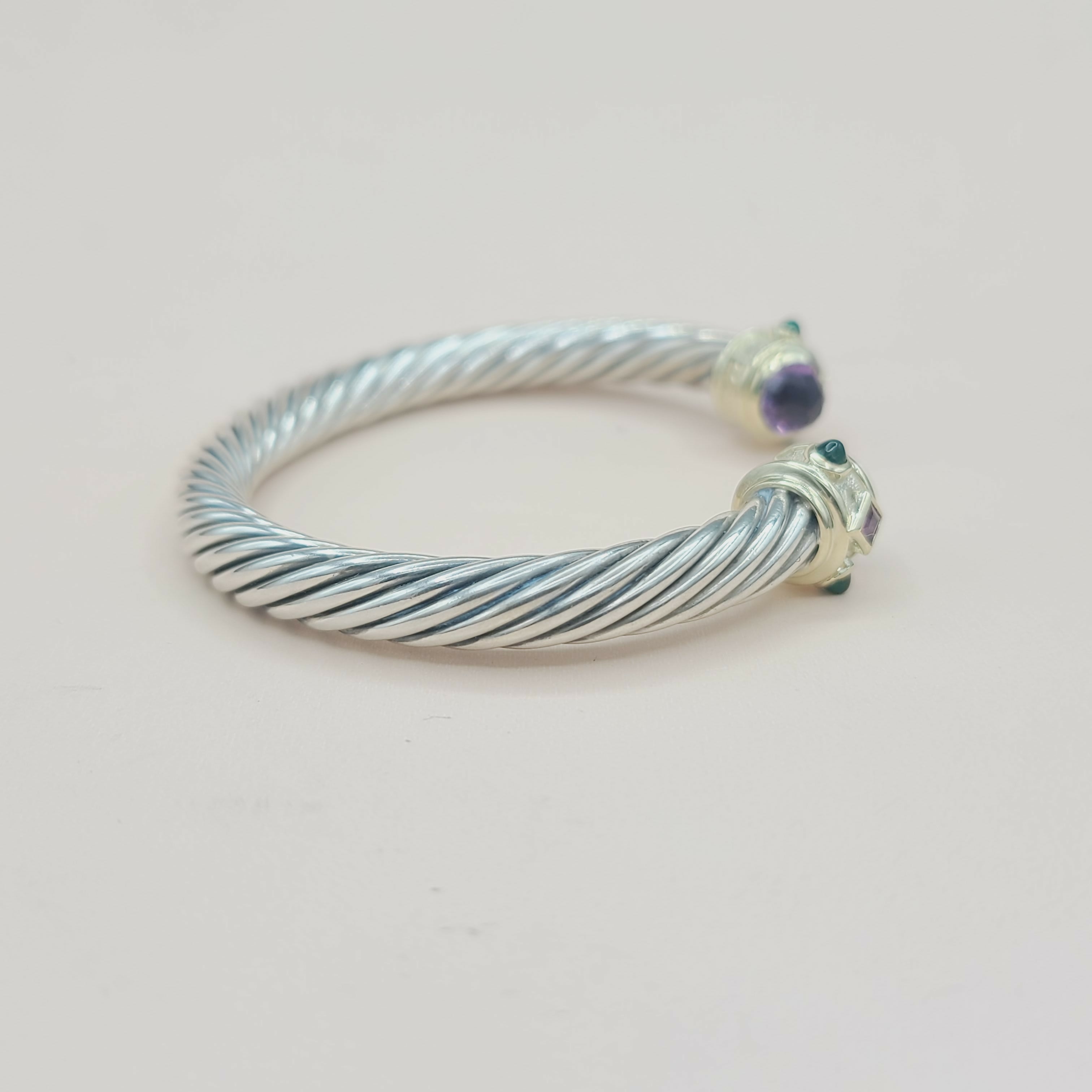 David Yurman Renaissance Bracelet 7mm Amethyst & Garnet、mySite、hinf8tx79