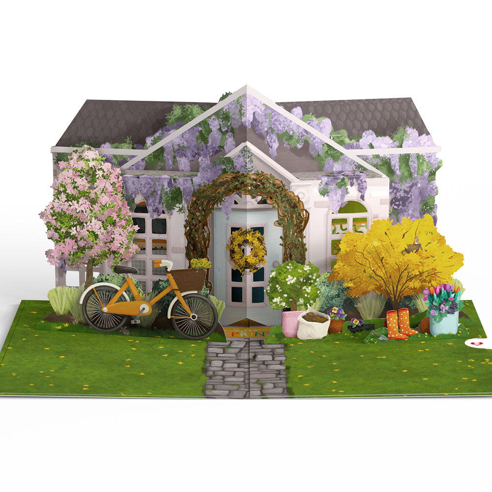 Spring Welcome Pop-Up Card、mySite、solidvoid