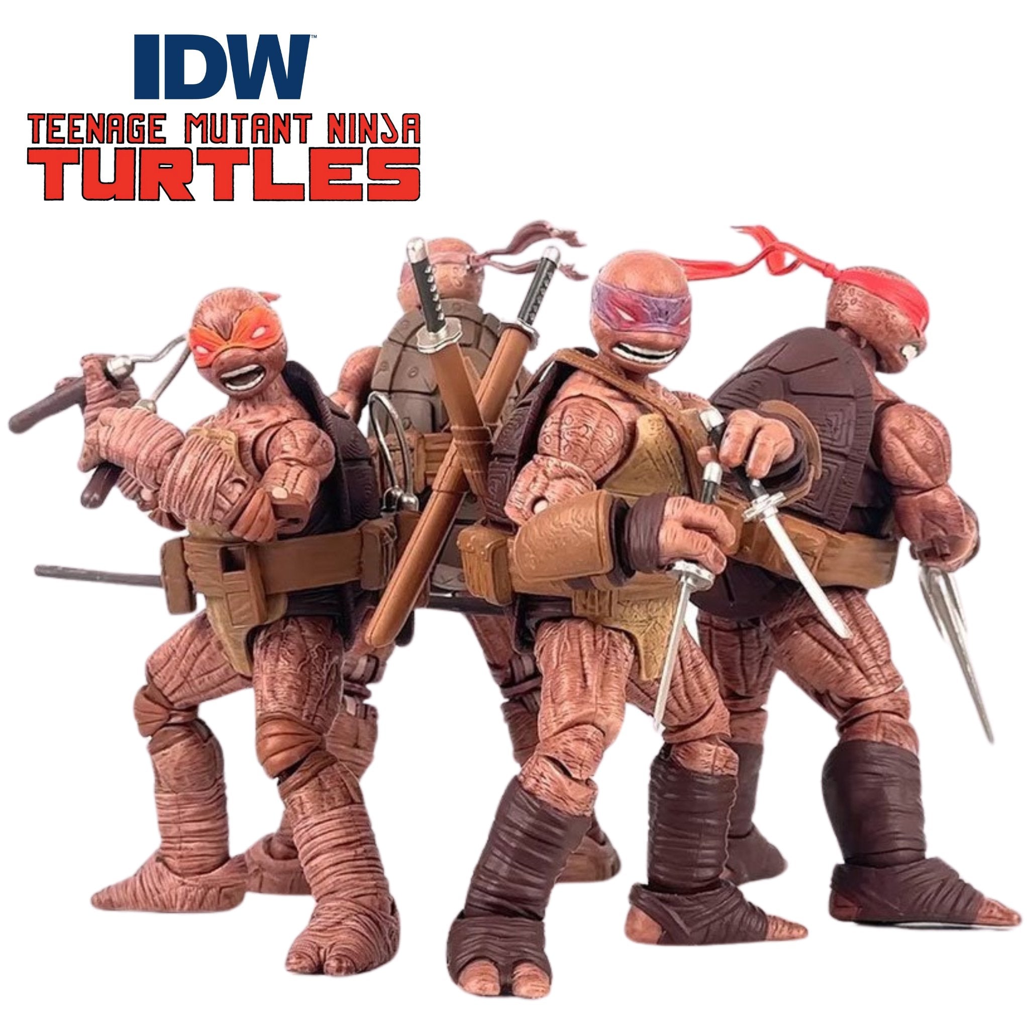 Teenage Mutant Ninja Turtles BST AXN Undead Turtles 4-Pack、mySite、hgirdovlk