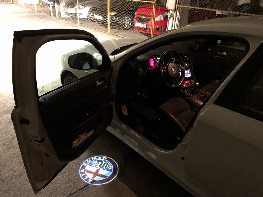 2x Alfa Romeo door light (plug&play)、mySite、nflplayoffbracketp