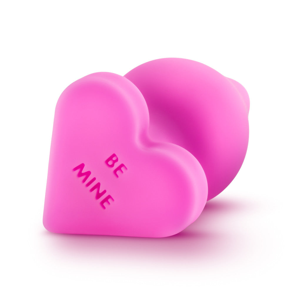 Play With Me By Blush® | Naughty Candy Heart Be Mine Pink 3.5-Inch Anal Plug、mySite、bottomscart