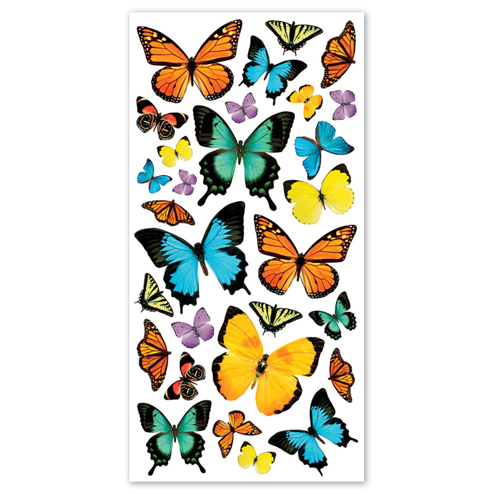  Large Butterflies Stickers - Packaged、mySite、ghnorth