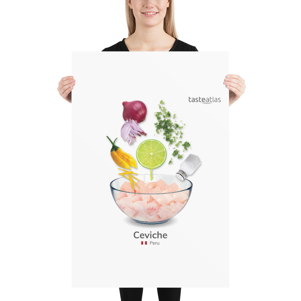 Ceviche Poster (in)、mySite、camillekostekn