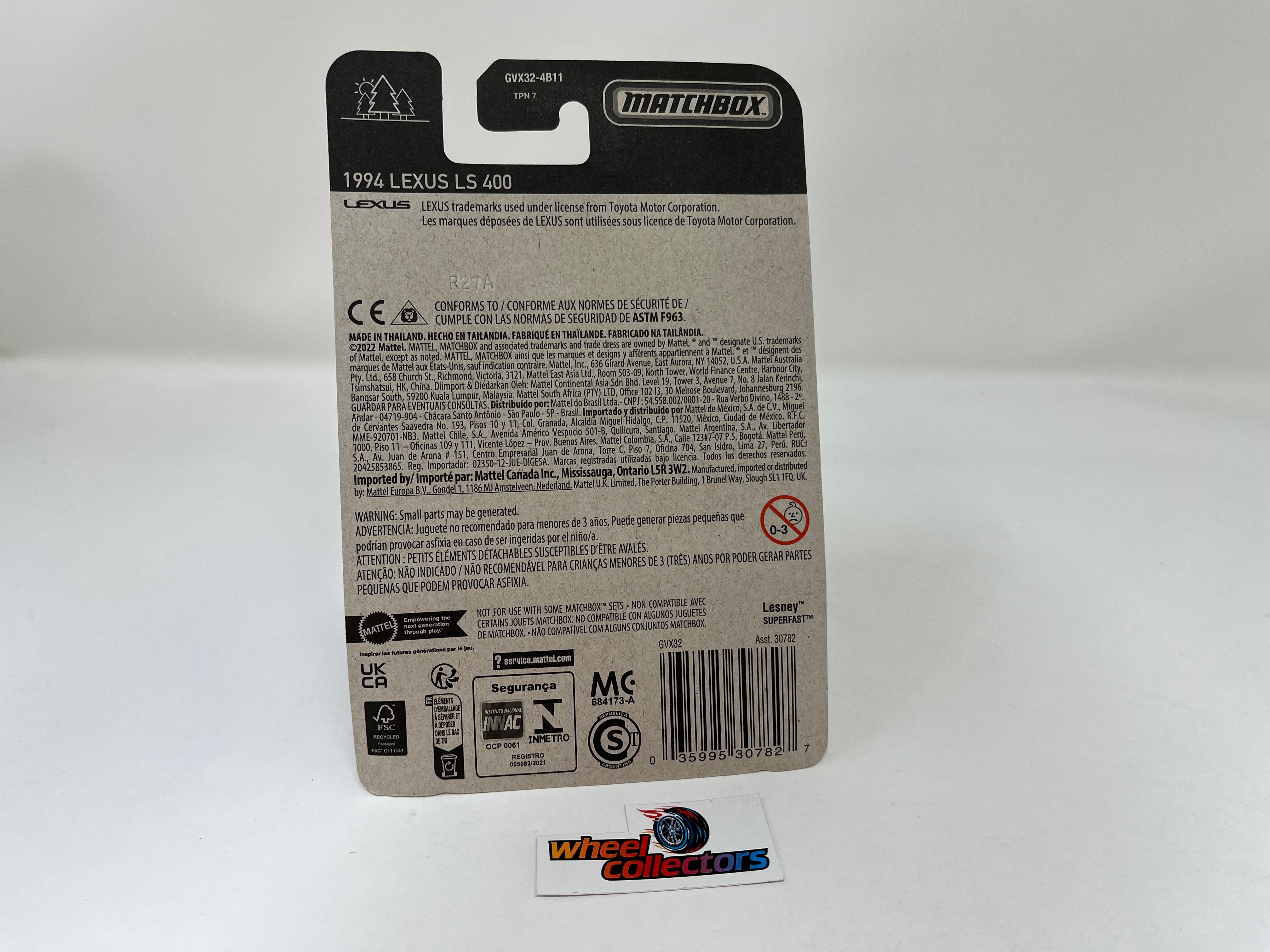 1994 Lexus LS 400 * Matchbox Basic Series、mySite、hgirdovlk