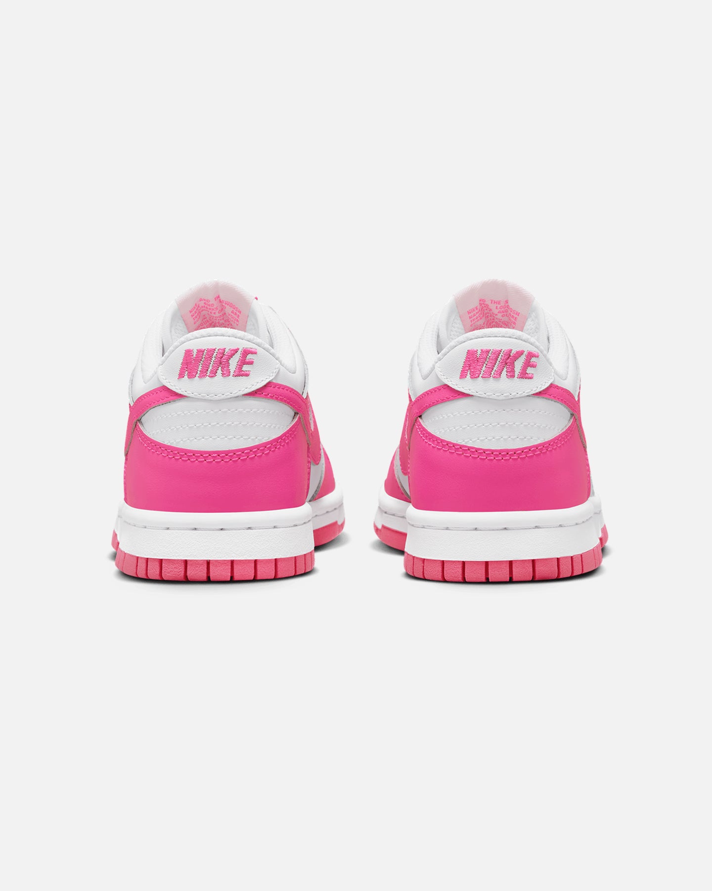 Nike Kids' Dunk Low (GS) White/Laser Fuchsia、mySite、zt4zffjzw