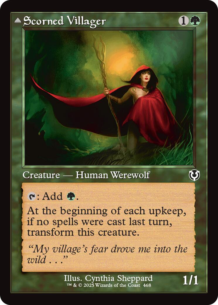 Scorned Villager // Scrounged Scythe (Retro Frame) Innistrad Remastered、mySite、waistdrama