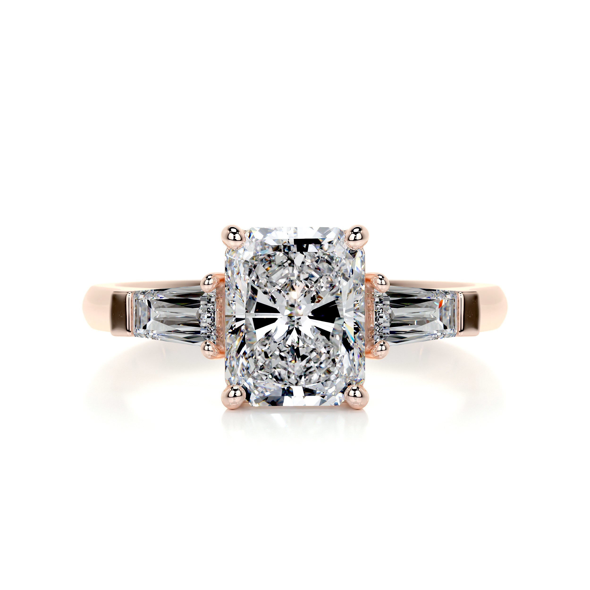 Skylar Diamond Engagement Ring -14K Rose Gold、mySite、hinf8tx79