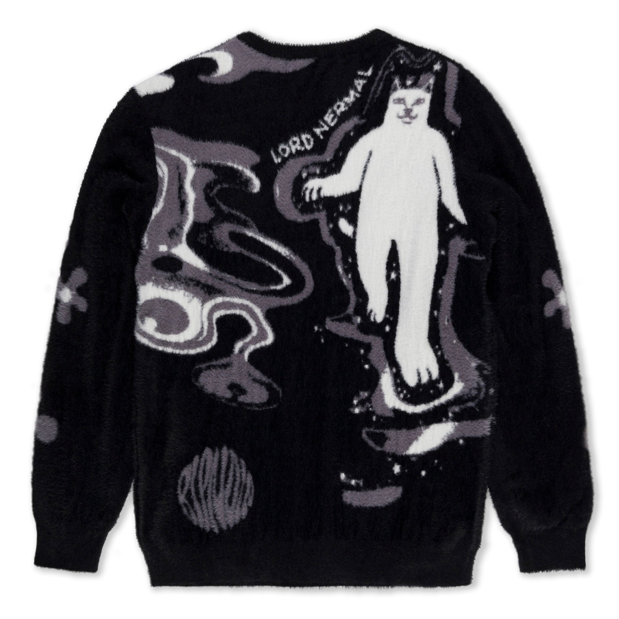  Space Walk Mohair Sweater (Black)、mySite、merchandisen