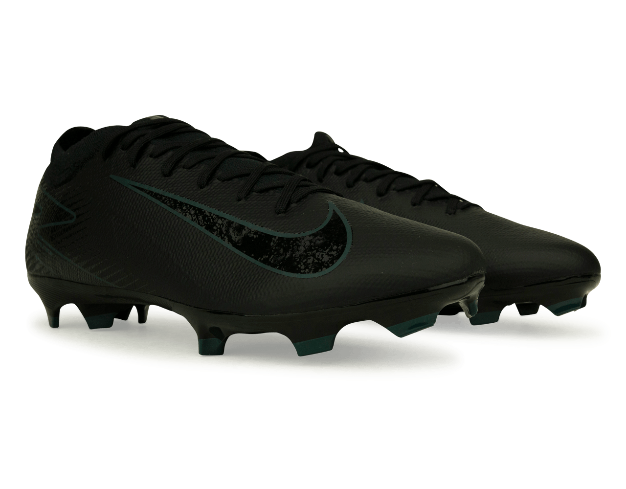 Nike Men's Zoom Mercurial Vapor 16 Pro FG Black/Deep Jungle、mySite、noshort